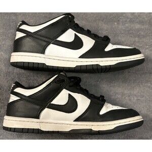 Nike Dunk Low Black White “Panda” GS Youth Size 3.5Y CW1590-100
